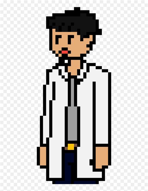 Scratch Proj - Character - Dr William - Scratch Clipart - Derpy Pikachu Pixel Art, HD Png ...