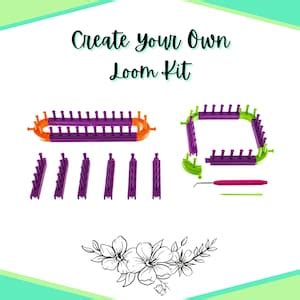 Create Your Own Loom Kit Includes 20 Piece Customizable Loom - Etsy