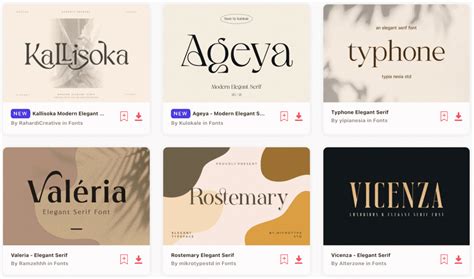 15+ Best Serif Fonts for Clean & Elegant Logo Design