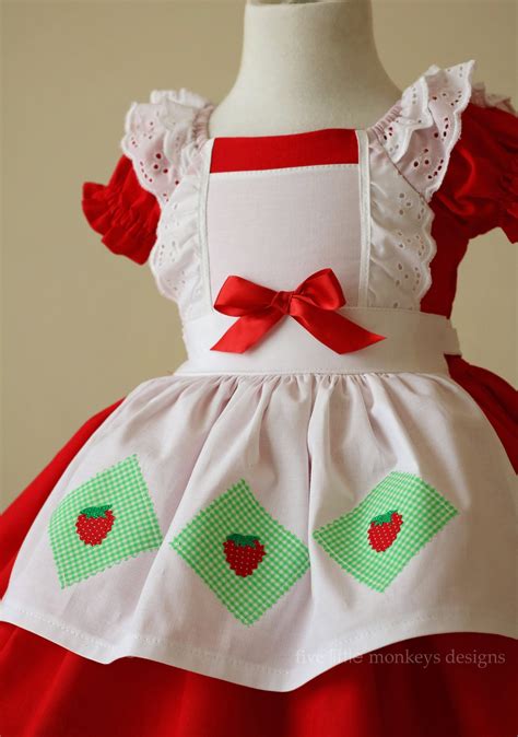 Strawberry Shortcake Dress Strawberry Shortcake Costume | Etsy