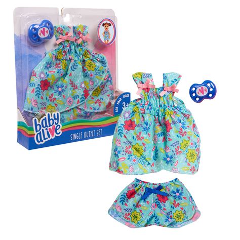 Baby Alive Single Outfit Set, Floral Blouse, Kids Toys for Ages 3 Up ...