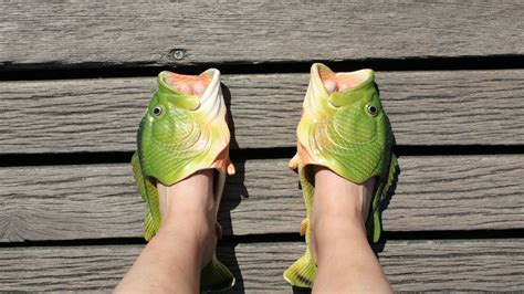 Fish Flip Flops - Turn Yourself into a Catch with Bass Sandals - Yinz Buy