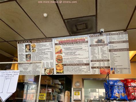 Online Menu of Western Bagel Restaurant, Los Angeles, California, 90025 ...