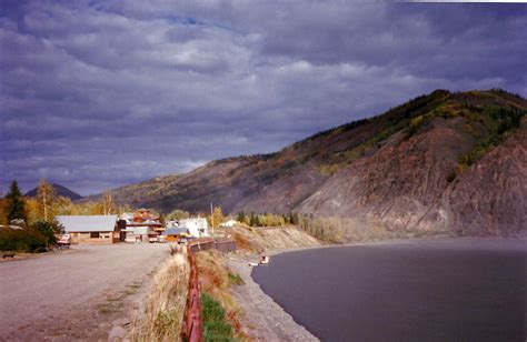 The Yukon River at Eagle, Alaska