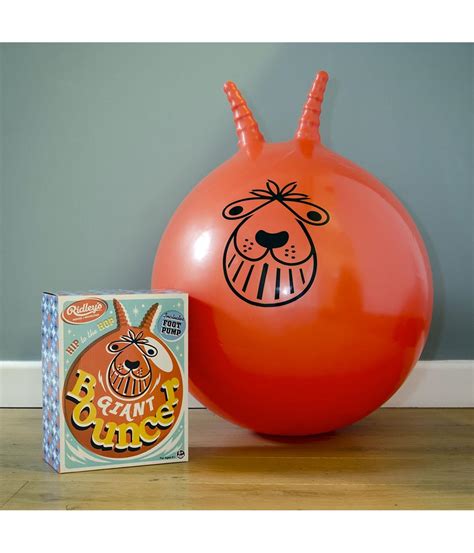 Ridleys Giant Bouncer Retro 70s Space Hopper Toy