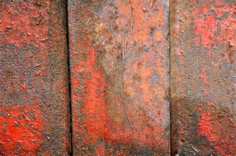Red Paint And Rust | If you use these textures in your work,… | Flickr