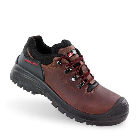 Buy SIXTON Badia Brown Composite Safety Shoes Scuff Toe S3 SRC Online ...