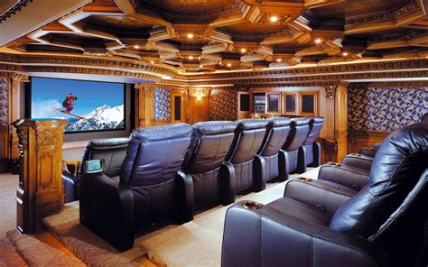 Home cinema Interior Design Movie Theater #1080P #wallpaper # ...