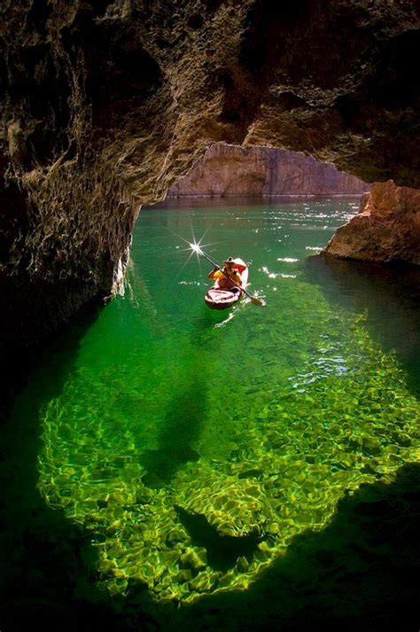 Emerald cave Black canyon, NV | Favorite Places & Spaces | Pinterest