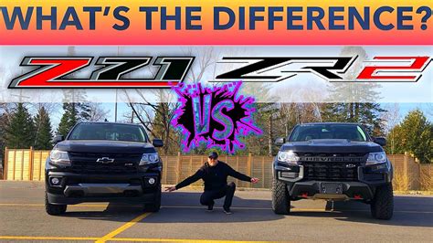 2021 CHEVY Colorado ZR2 vs. Z71. What’s the difference?! - YouTube