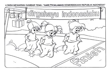 Gambar Tema Kemerdekaan Indonesia Untuk Anak Paud - 15+ gambar anak sd ...