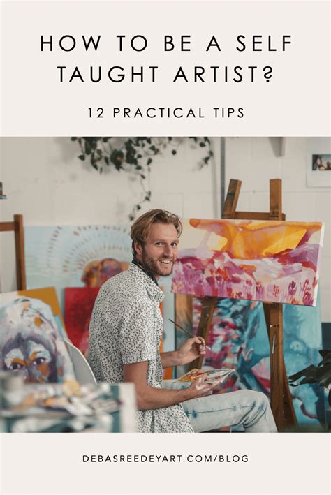 how to Be a Self Taught Artist? 12 practical tips - Debasree Dey Art