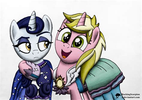 The Royal Sisters by RockingScorpion on DeviantArt