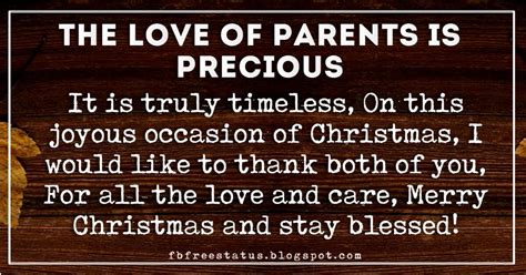 40+ Christmas Messages For Parents