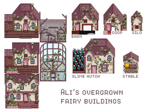 Ali's Overgrown Fairy Buildings at Stardew Valley Nexus - Mods and ...