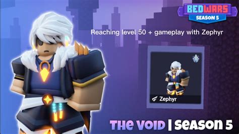 Reaching LEVEL 50 + Zephyr Gameplay (Roblox Bedwars) - YouTube