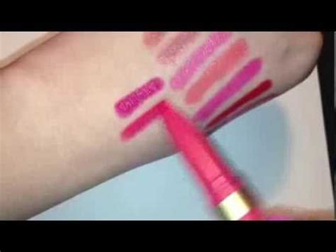 Jordana Twist & Shine Lip Balm Swatches - YouTube