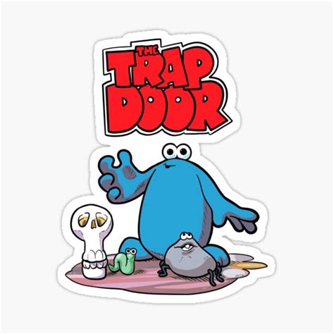 "The Trap Door Cartoon" Sticker for Sale by FunnehGacha | Redbubble