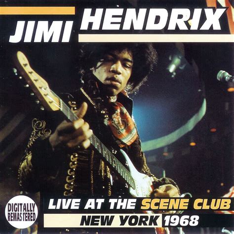 Carátula Frontal de The Jimi Hendrix Experience - Live At Scene Club New York 1968 - Portada