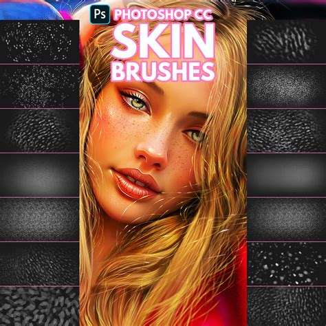 ArtStation - Skin Brushes for Photoshop | Brushes