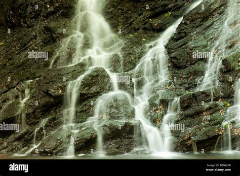 The Fairy Glen Waterfall Stock Photo - Alamy