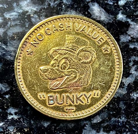 Very Rare Central Park Funland bunky Arcade Token Fredericksburg Virginia Obsolete - Etsy