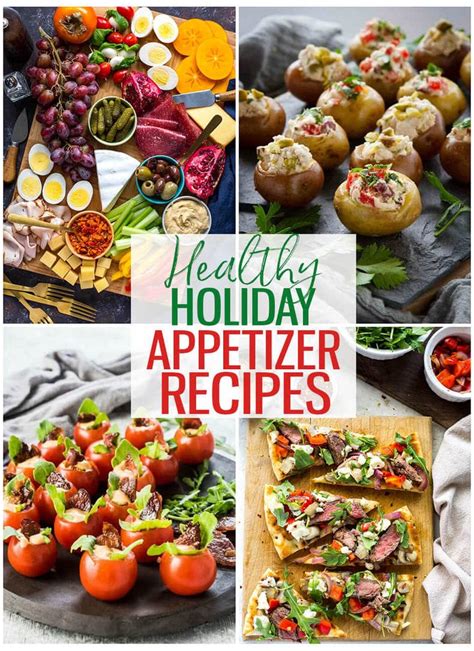 Best 30 Healthy Holiday Appetizers - Best Recipes Ideas and Collections