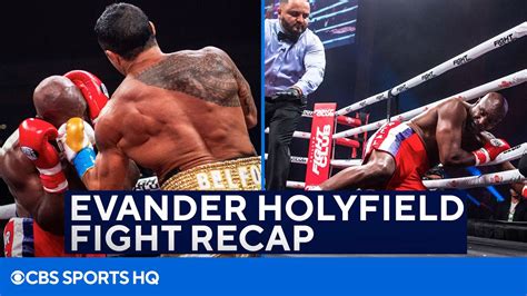 Evander Holyfield Vs Vitor Belfort Fight Recap | CBS Sports HQ