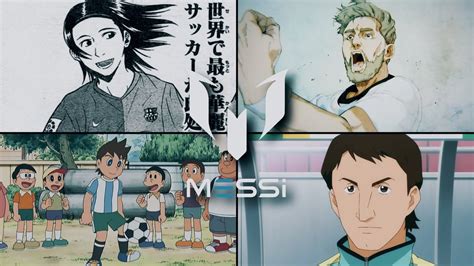 ⚽10 Referencias a MESSI en el Anime - YouTube