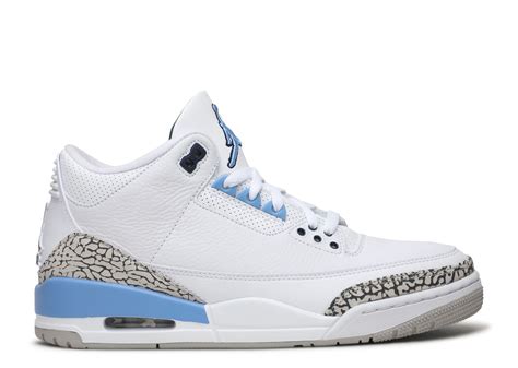 Jordan 3 Retro 'UNC' - Air Jordan - CT8532 104 - white/valor blue/tech grey | Flight Club