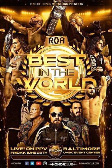 ROH: Best in the World Baltimore, MD - Official Replay - TrillerTV ...