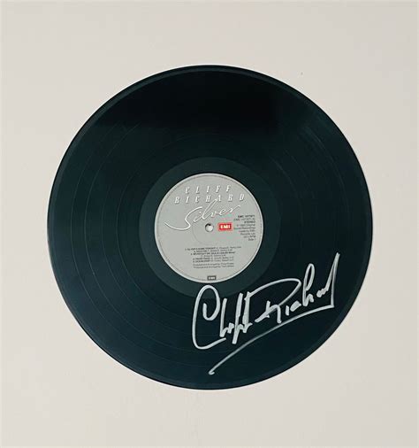 Cliff Richard Signed Vinyl Record - Etsy