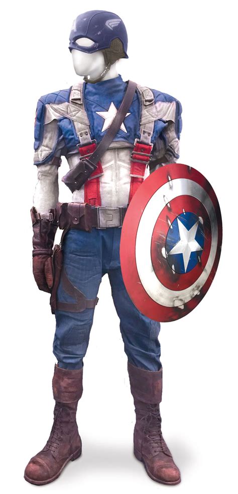 Deluxe Captain America: The First Avenger Cosplay Costume ...