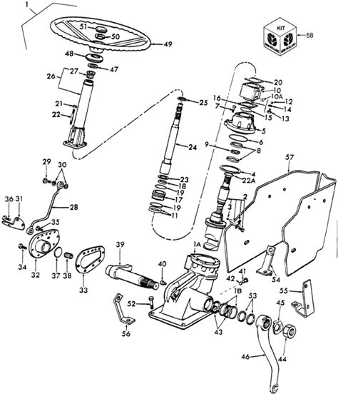 Ford 5000 power steering diagram