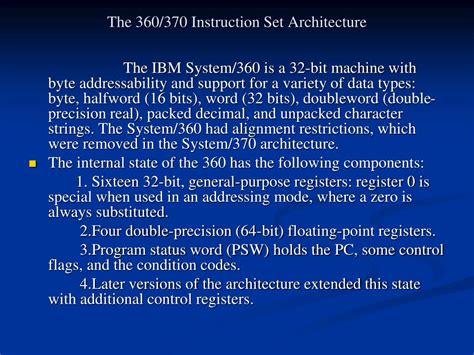 PPT - IBM 360 ARCHITECTURE PowerPoint Presentation, free download - ID ...