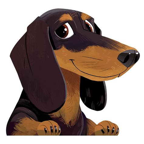 Dog Decals – Kim Smith Arte Dachshund, Dachshund Drawing, Dachshund Funny, Dachshund Breed ...