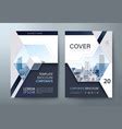 Annual report brochure flyer book cover templates Vector Image