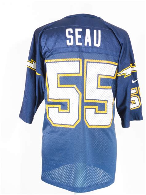 Vintage Junior Seau San Diego Chargers Nike NFL Jersey - 5 Star Vintage