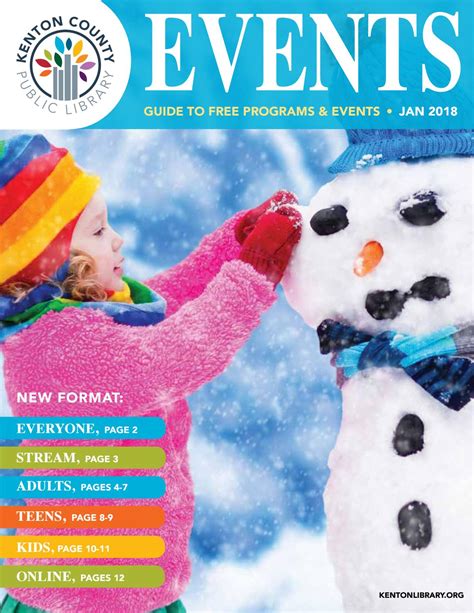 January 2018 Events at Kenton County Public Library by Kenton County Public Library - Issuu