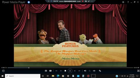 The Muppets (2011 Movie) DVD Menu Walkthrough - YouTube