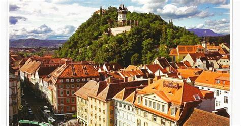 Postcards on My Wall: City of Graz – Historic Centre and Schloss ...