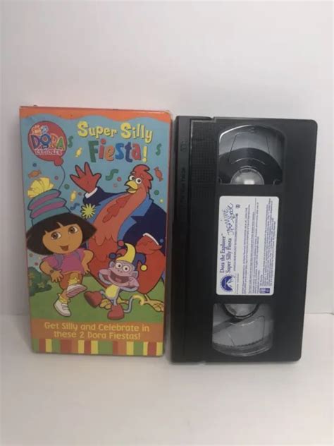 DORA THE EXPLORER~SUPER Silly Fiesta!~Vhs, 2004~2 Dora Fiestas!~Nick Jr~1+Ship $22.83 - PicClick CA