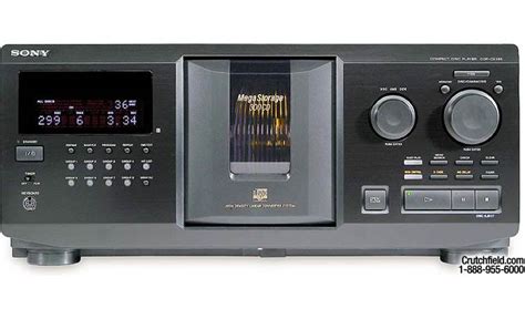 Sony CDP-CX355 300-CD changer at Crutchfield