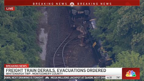 Train carrying hazardous materials derails in Pennsylvania