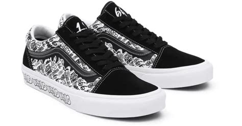 Vans Ua Old Skool Graffiti Black & White for Men | Lyst