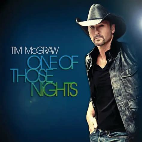 Single Review: Tim McGraw, "One of Those Nights" – Country Universe