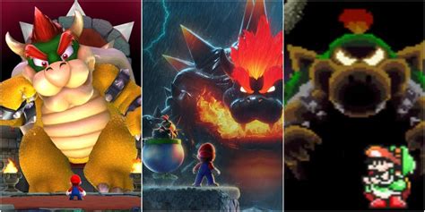 Mario 3D World's Giant Bowser Calls Back To Iconic Game Endings