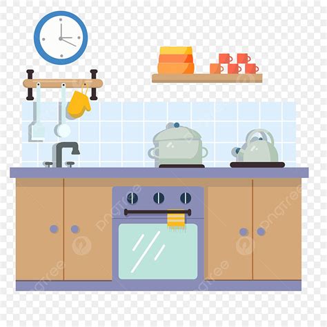 Messy Kitchen Clipart Free