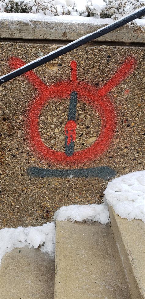 What is this symbol? Found on a college campus : r/whatisthisthing