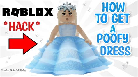 😱🤯*HACK* HOW TO GET A 3D POOFY DRESS IN ROBLOX || ROBLOX STEP BY STEP TUTORIAL - YouTube